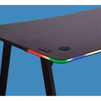 Scrivania da Gaming con luci LED e supporto per cuffie - Complementi d'arredo essenziali