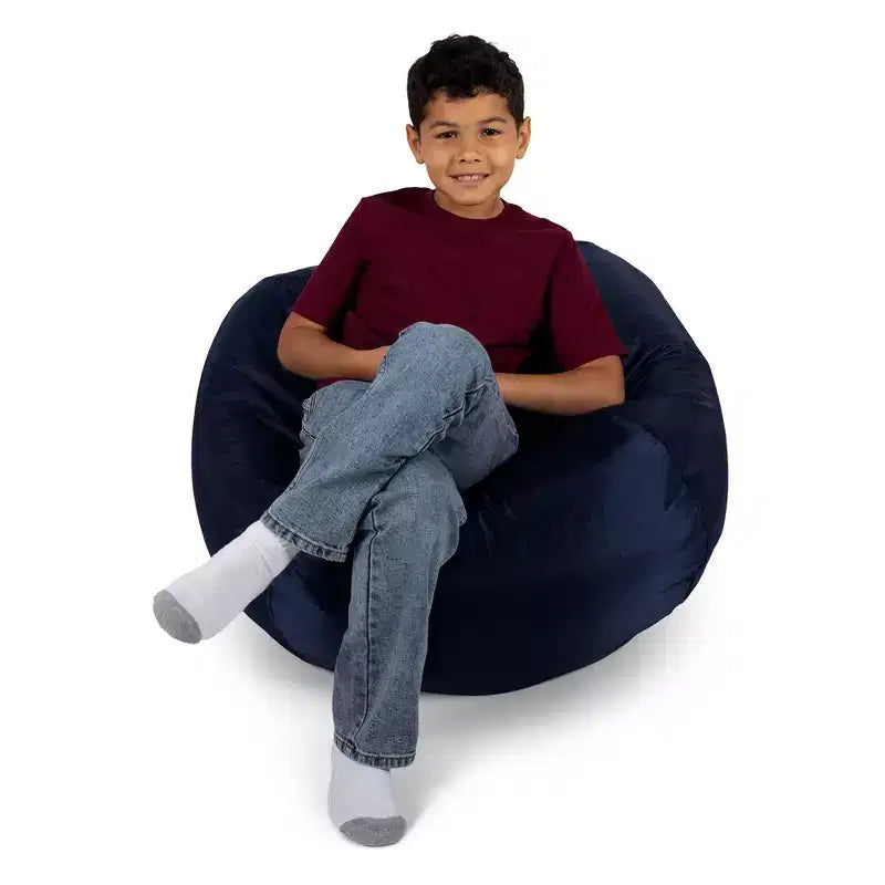 Poltrona a sacco classica Big Joe, resistente, in misto poliestere e nylon, per bambini