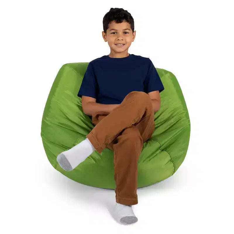 Poltrona a sacco classica Big Joe, resistente, in misto poliestere e nylon, per bambini