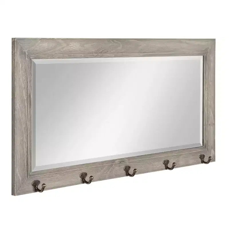 Specchio da Pub 36 x 18 con Ganci in Metallo - DesignOvation