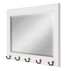 Specchio da Pub 36 x 18 con Ganci in Metallo - DesignOvation