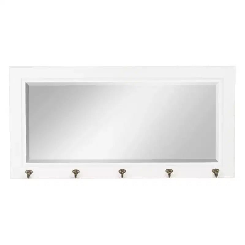 Specchio da Pub 36 x 18 con Ganci in Metallo - DesignOvation