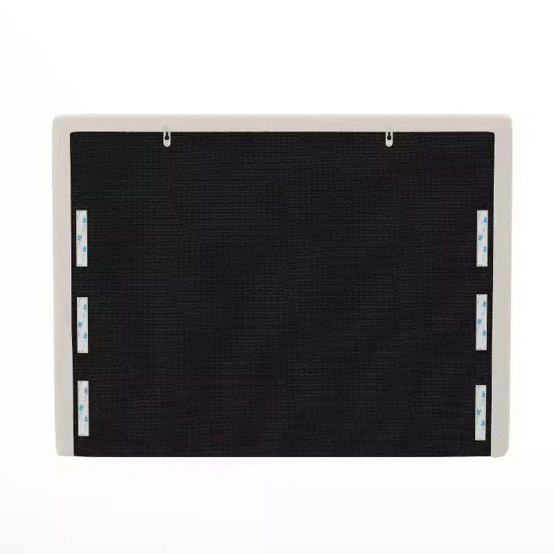 Testiera Merrick Lane in finto lino con rivestimento elegante, doppie opzioni di montaggio, stazione di ricarica con 2 prese, porta USB, porta USB-C
