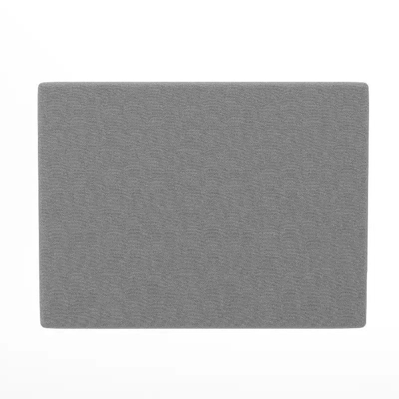 Testiera Merrick Lane in finto lino con rivestimento elegante, doppie opzioni di montaggio, stazione di ricarica con 2 prese, porta USB, porta USB-C