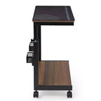EUREKA ERGONOMIC Carrello Mobile per CPU Regolabile in Altezza con Tappetino per Mouse