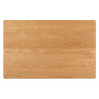 Set da pranzo Baxton Studio Sabelle Japandi in legno e rattan, 5 pezzi