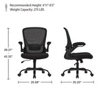 EUREKA ERGONOMIC Serie ONYX, Sedia da Ufficio Ergonomica