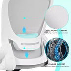 EUREKA ERGONOMIC Serie ONYX, Sedia da Ufficio Ergonomica