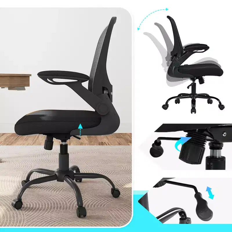 EUREKA ERGONOMIC Serie ONYX, Sedia da Ufficio Ergonomica