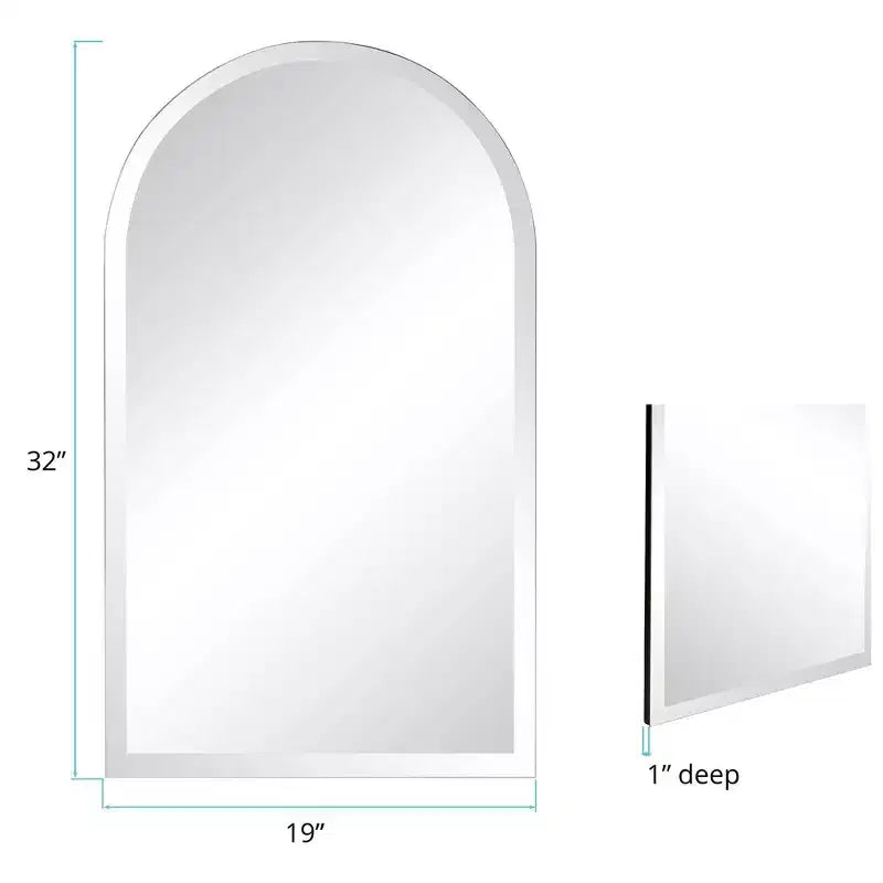 Specchio da parete senza cornice smussato Howard Elliott