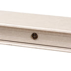 Consolle a 1 cassetto sbiancata stile rustico
