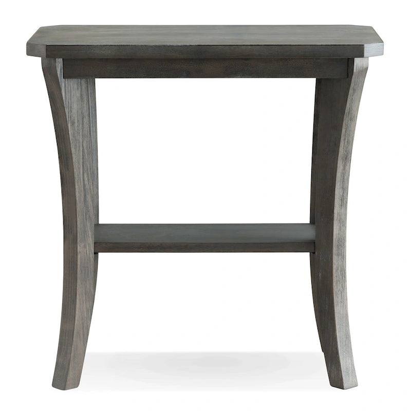 Tavolino sottile con ripiano, grigio/rosso ciliegia — 1 persona