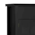 Credenza/Buffet grande a 4 ante Stratford 60, in legno massello, stile tradizionale - 17p x 60l x 34a