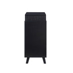 Credenza portavino contemporanea nera/cappuccino — 1 Unità