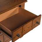 Comodino Rustico "Grandpa's Cabin" per Camera da Letto - Sandstone o Rovere Anticato