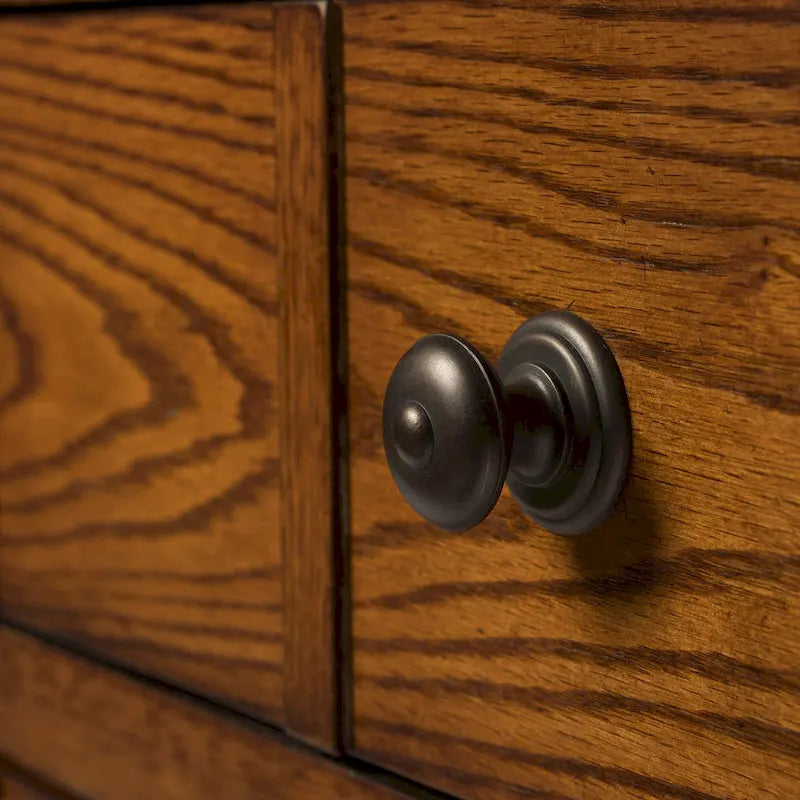 Comodino Rustico "Grandpa's Cabin" per Camera da Letto - Sandstone o Rovere Anticato
