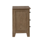 Comodino Rustico "Grandpa's Cabin" per Camera da Letto - Sandstone o Rovere Anticato