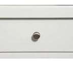Comodino in legno multicolore con cassetto e ripiano inferiore – Singolo