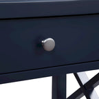 Comodino in legno multicolore con cassetto e ripiano inferiore – Singolo