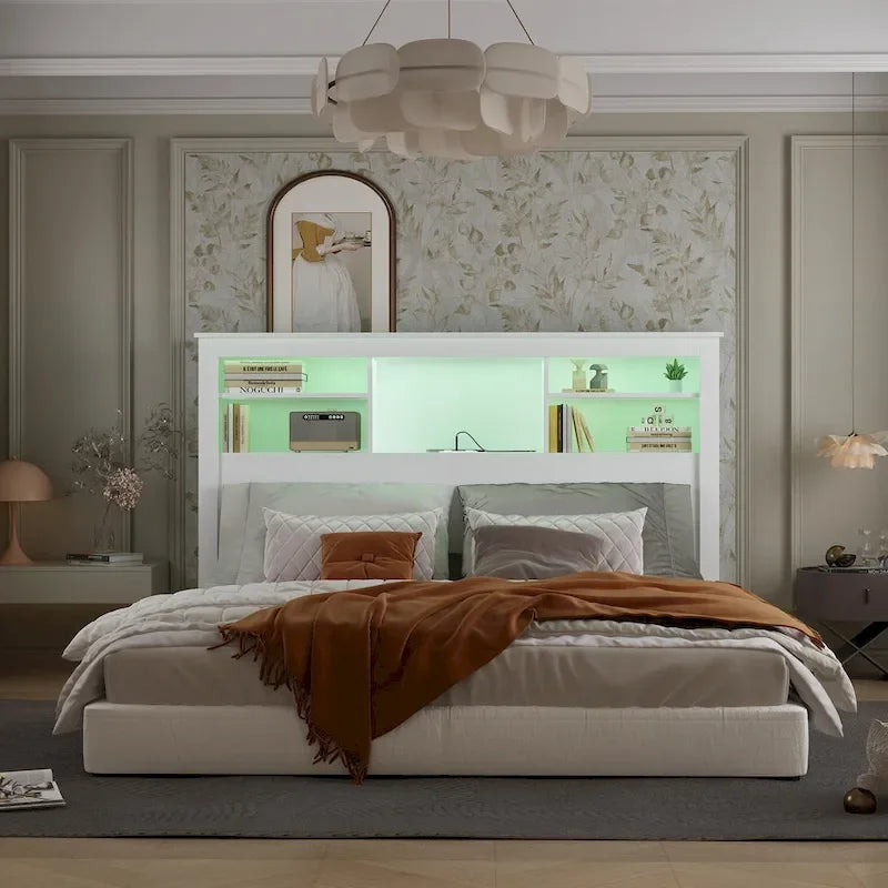 Testata libreria 65L x 43A con luce