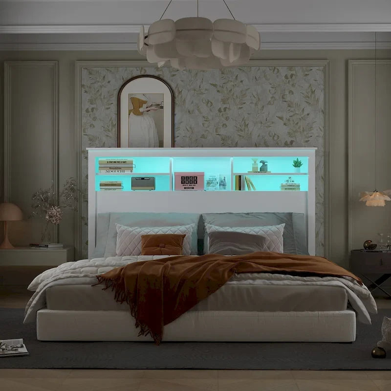 Testata libreria 65L x 43A con luce