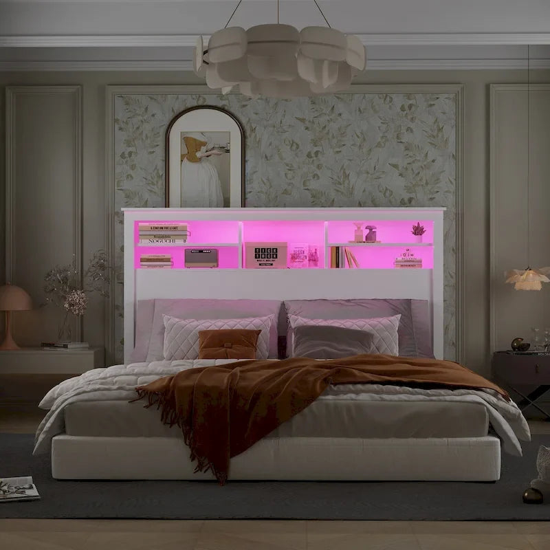 Testata libreria 65L x 43A con luce