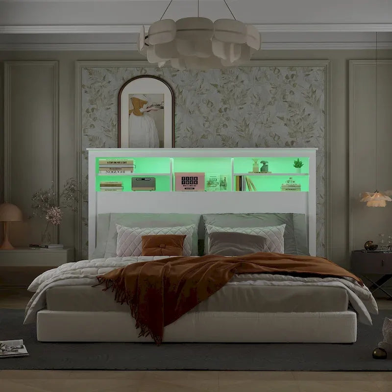 Testata libreria 65L x 43A con luce