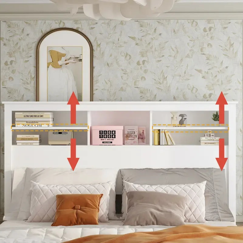 Testata libreria 65L x 43A con luce