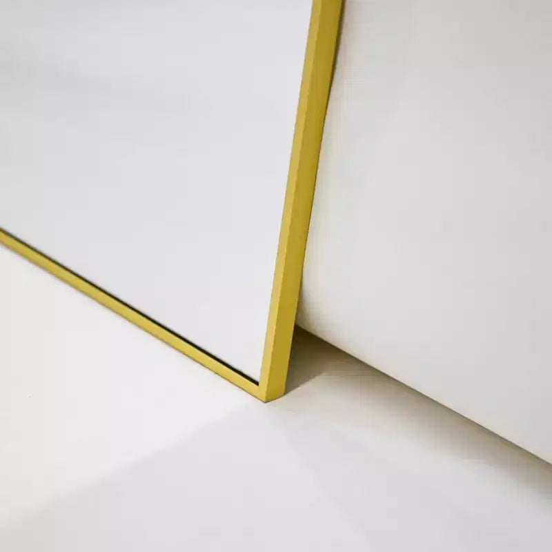 HOMLUX Specchio da terra rettangolare 64x21/58x18, a figura intera, per bagno