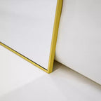HOMLUX Specchio da terra rettangolare 64x21/58x18, a figura intera, per bagno