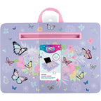 Make It Real: Butterfly Lap Desk - Purple Pastels & Butterflies