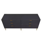 Manhattan Comfort Dumbo Set Comò a 5 Cassetti, Comò a 6 Cassetti e Comodino da 3 Pezzi