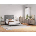 Manhattan Comfort Dumbo Set Comò a 5 Cassetti, Comò a 6 Cassetti e Comodino da 3 Pezzi