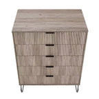 Manhattan Comfort Dumbo Set Comò a 5 Cassetti, Comò a 6 Cassetti e Comodino da 3 Pezzi