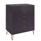 Manhattan Comfort Dumbo Set Comò a 5 Cassetti, Comò a 6 Cassetti e Comodino da 3 Pezzi