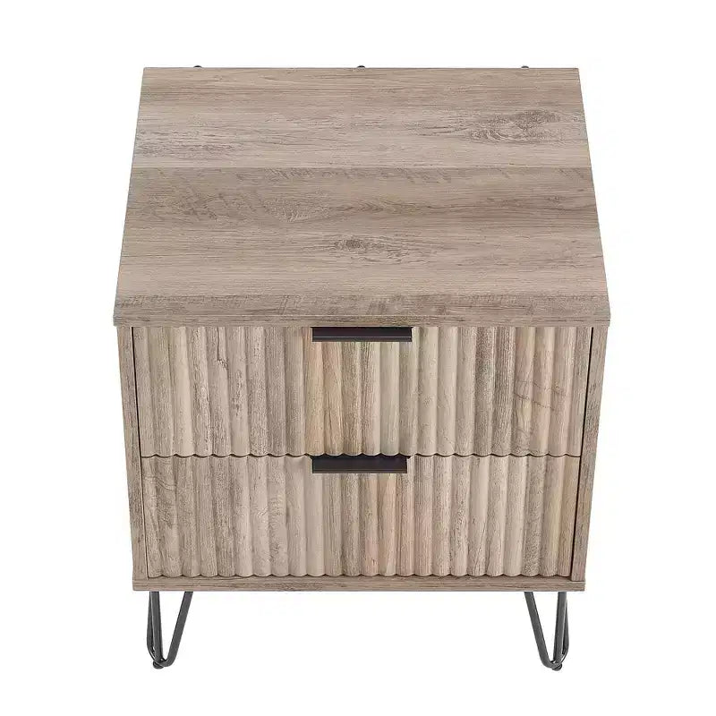 Manhattan Comfort Dumbo Set Comò a 5 Cassetti, Comò a 6 Cassetti e Comodino da 3 Pezzi