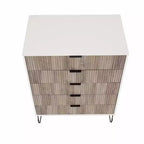 Manhattan Comfort Dumbo Set Comò a 5 Cassetti, Comò a 6 Cassetti e Comodino da 3 Pezzi