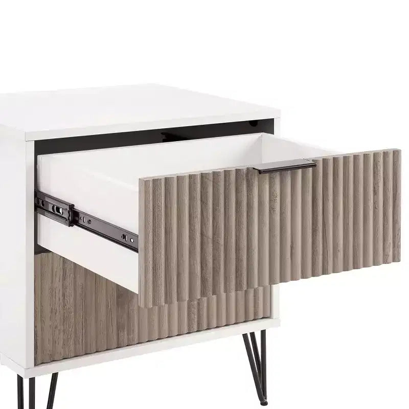 Manhattan Comfort Dumbo Set Comò a 5 Cassetti, Comò a 6 Cassetti e Comodino da 3 Pezzi