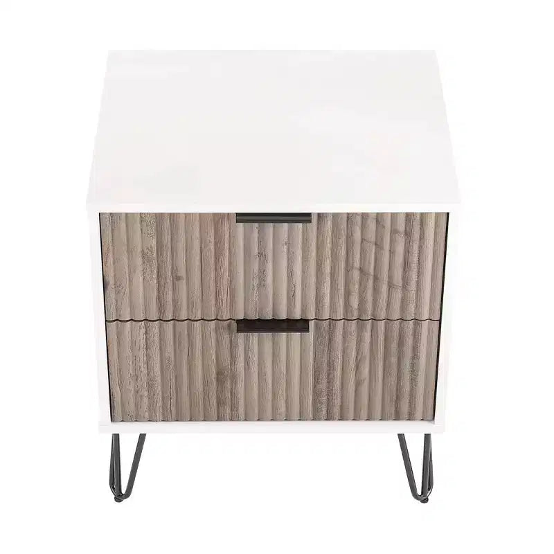 Manhattan Comfort Dumbo Set Comò a 5 Cassetti, Comò a 6 Cassetti e Comodino da 3 Pezzi