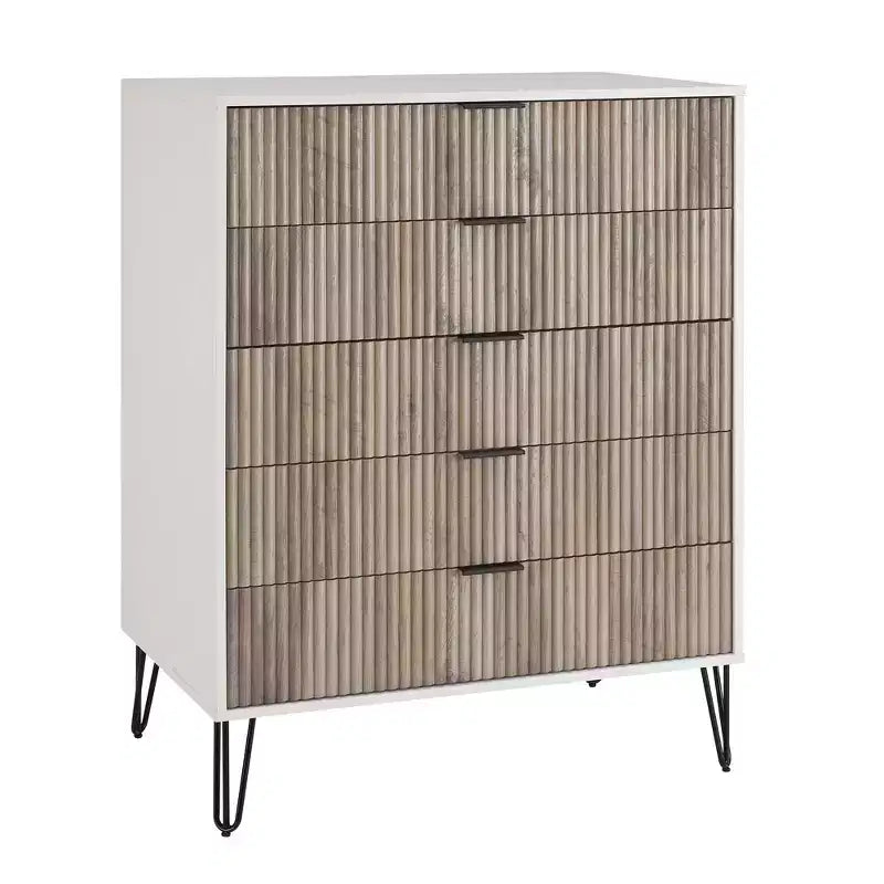 Manhattan Comfort Dumbo Cassettiera a 5 cassetti