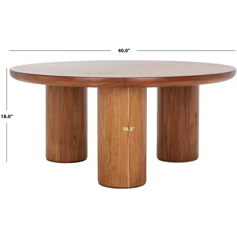 Tavolino rotondo a 3 gambe Mork - COF6604 - Safavieh
