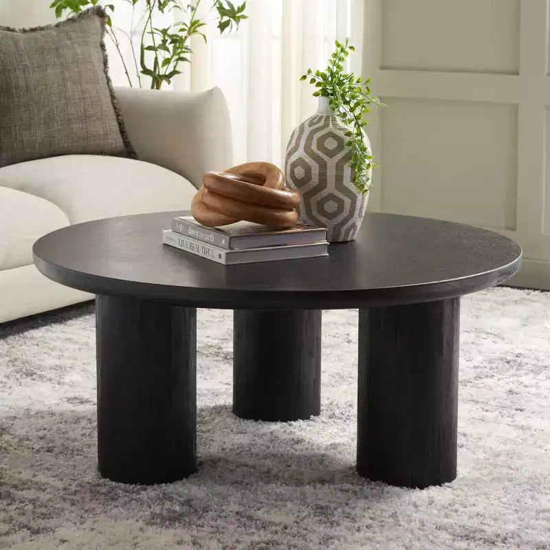 Tavolino rotondo a 3 gambe Mork - COF6604 - Safavieh