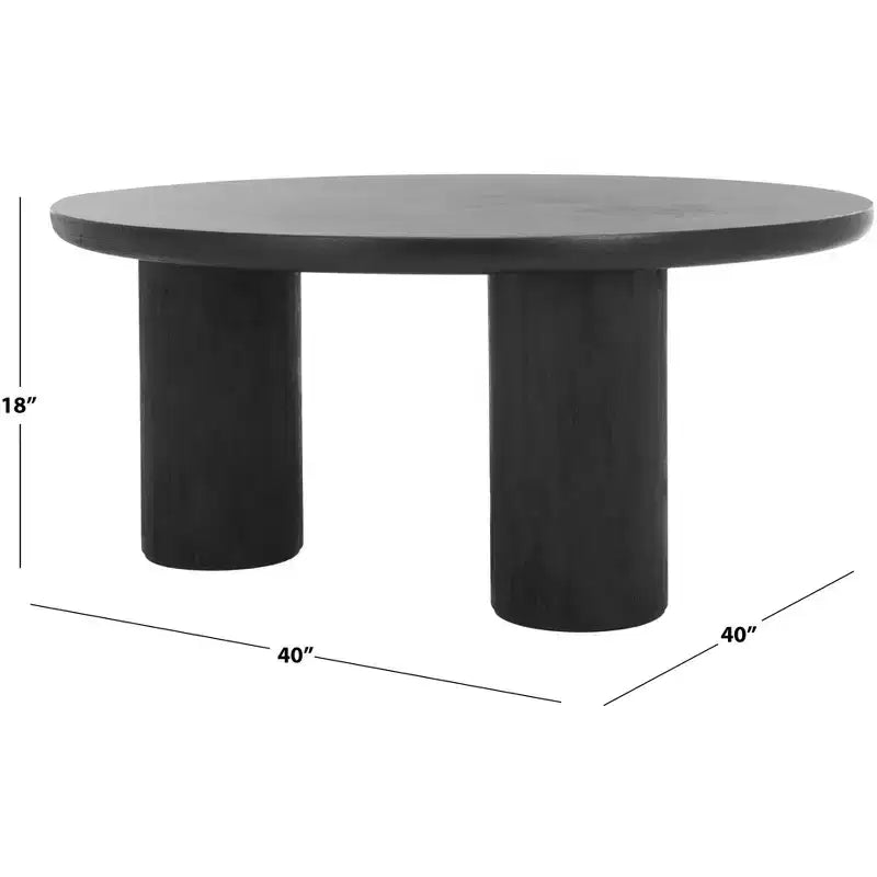 Tavolino rotondo a 3 gambe Mork - COF6604 - Safavieh