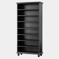 Lantine Scarpiera a 9 Ripiani, 30 Paia, con LED e Gambe in Legno Massello