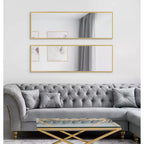 Specchio decorativo da parete incorniciato Travis 16 x 48 - Kate & Laurel All Things Decor