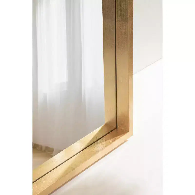 Specchio decorativo da parete incorniciato Travis 16 x 48 - Kate & Laurel All Things Decor