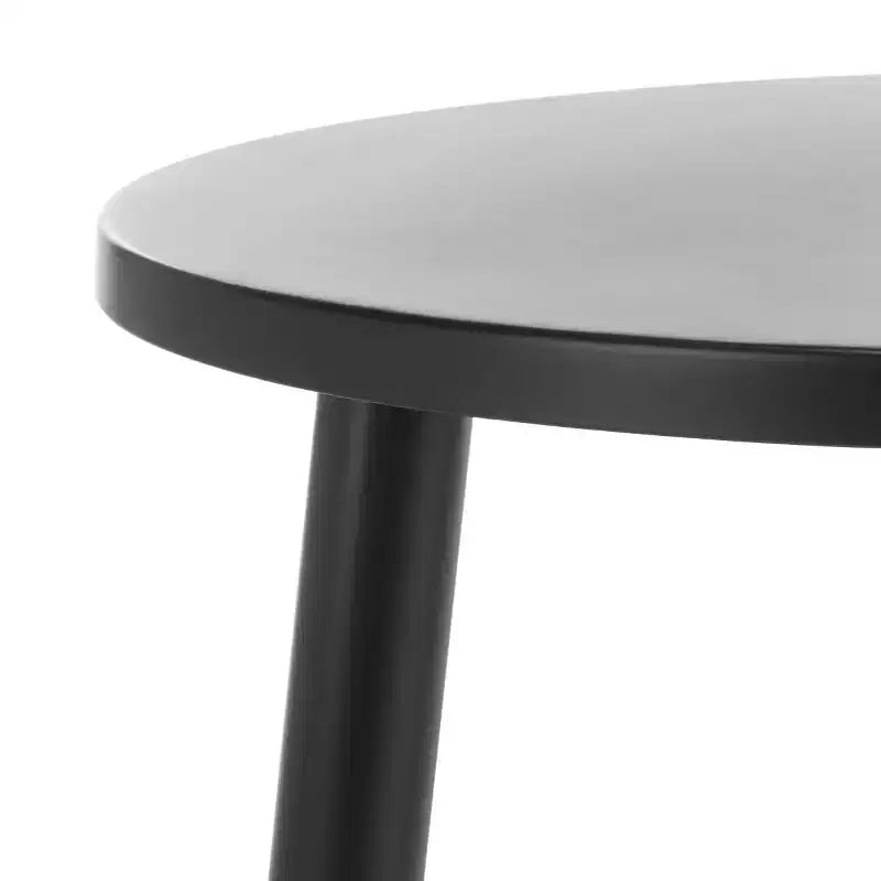 Ivitrio Tavolino d'Appoggio Rotondo - ACC4619A - Nero - Safavieh