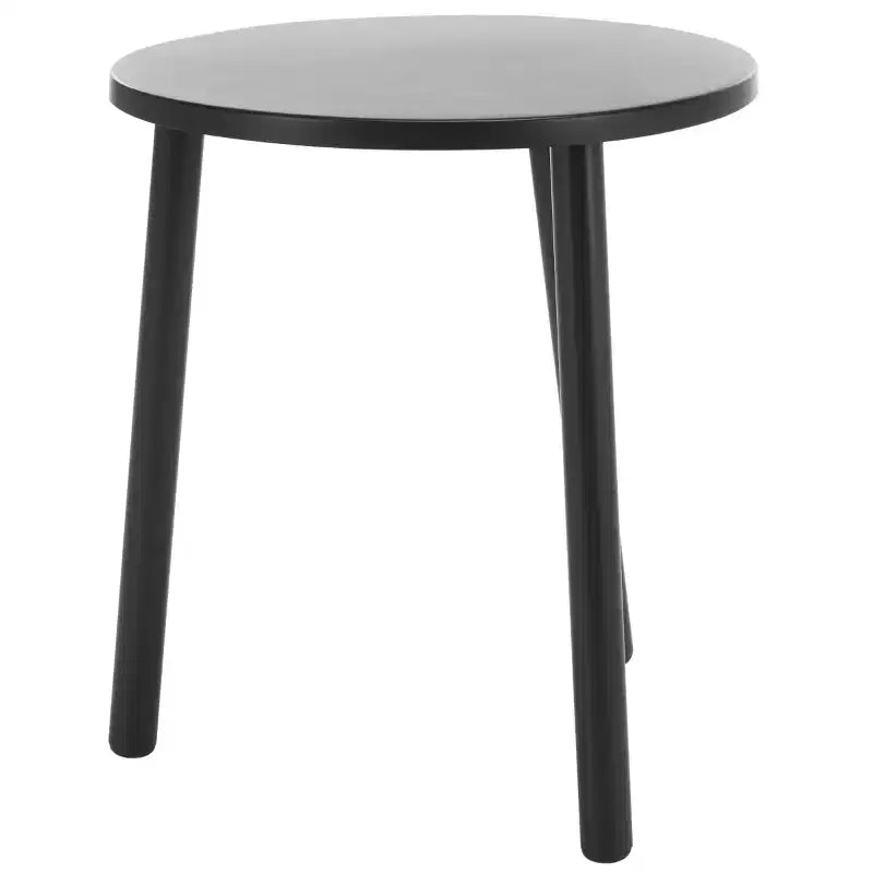 Ivitrio Tavolino d'Appoggio Rotondo - ACC4619A - Nero - Safavieh