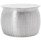 Aztec Metal Table Stool - FOX5516 - Safavieh Couture