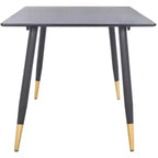 Tavolo da pranzo Acre - DTB5800A - Nero/Oro - Safavieh